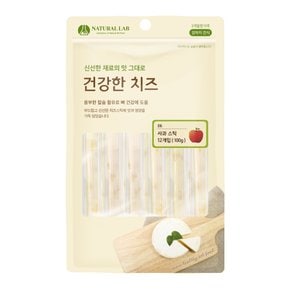 건강한치즈 사과 스틱 100g 강아지간식