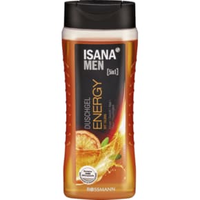 독일 로스만 ISANA 이사나 맨 에너지 샤워 젤 300ml