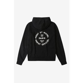 [기모] TRAVINO - Logo hoodies_BLACK_LNVA0TS93 (남여공용)