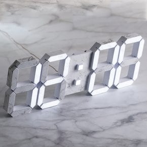 국산 플라이토 비앙코 인테리어 LED 벽시계 38cm