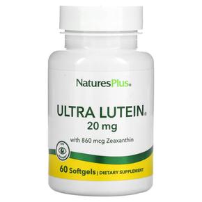 미국직구 NaturesPlus 네이처스플러스 제아잔틴 함유 울트라 루테인 20m 60소프트젤