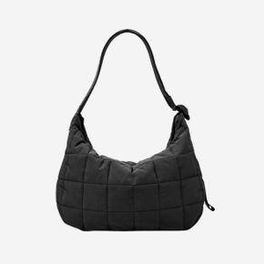 코스 퀼티드 메신저백 립스탑 블랙 COS Quilted Messenger Bag Ripstop Black