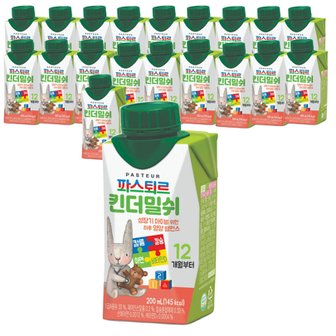 파스퇴르 킨더밀쉬 1단계 200ml(18팩)