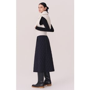 A라인 롱 패딩스커트 HTWSK5L03T