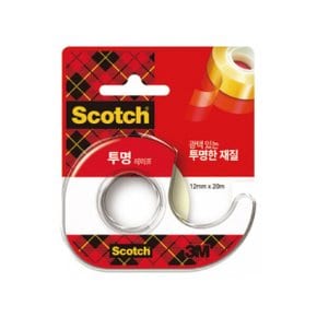 스카치테이프 522D (12mmX20m)/투명테이프