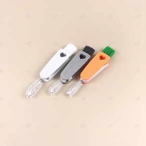 미니 세척솔 고리 브러쉬 휴대용 틈새 여행용 청소솔 미니청소솔 샤워기 솔 욕실 헤드