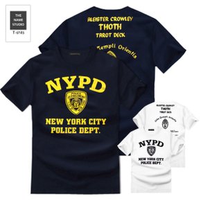 유니크한 반팔티 NYPD M~2XL 빅사이즈 티셔츠