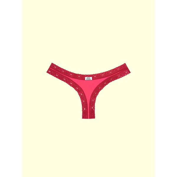 Low-rise brief wild cherry