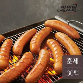 맛있닭 닭가슴살 프랑크소시지 훈제 100gx30팩(3kg)