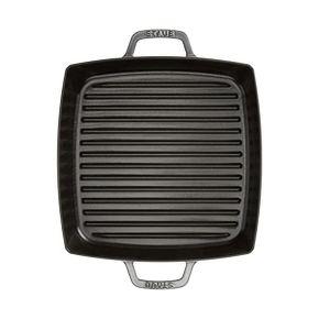 독일 스타우브 그릴팬 Staub 405116840 Rectangular Grill Pan with Two Handles 28 cm Cast Iro