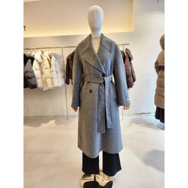[여주점] [JJ 지고트] 여성 울 카멜 블렌드 래글런 벨티드 코트 GRCA0CTR21