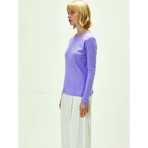 eyelet T-shirt(lavanda)