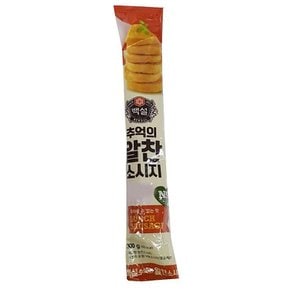 알찬소시지 축산 백설 300G 소시지 축산가공식품