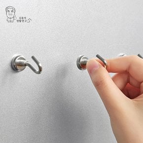 초강력 자석후크 고리 악세서리 현관문 마스크걸이
