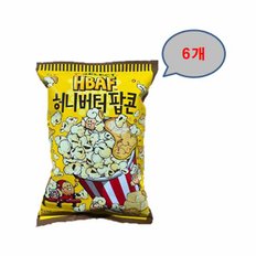 바프 허니버터 팝콘 80g x 6개