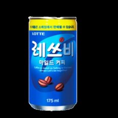 롯데칠성음료 레쓰비 마일드 커피 175ml x 30개