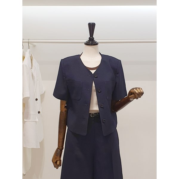 [파주점] 쥬크 주크 브이넥 아웃포켓 반팔 자켓​ V262PSF934