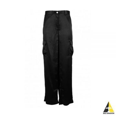 띠어리 띠어리 Crushed Acetate Cargo Pant (N0509214 001) (아세테이트 카고 팬츠) 56023431