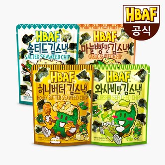 HBAF [본사직영]  김스낵 40g 4봉 세트