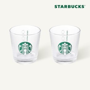 [스타벅스]  사이렌 미니 글라스 세트 250ml (2P)
