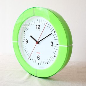 까사 iClock 아이클락 벽시계 37cm 그린