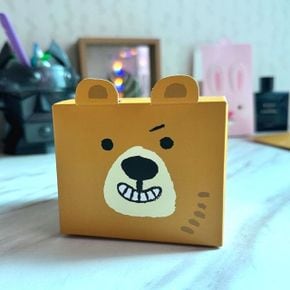 DIY 곰돌이 선물 상자 사탕 초콜릿 포장5P X ( 3매입 )