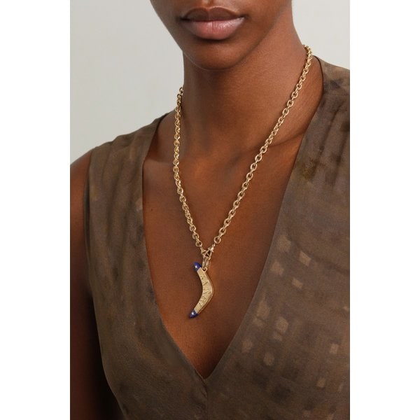 마리 리히텐베르크 카르마 18K 골드 라피스 라줄리 목걸이 46376663162972950