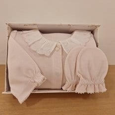[25S/S출산선물]PK)앙쥬샤를뮤7부우주복&손싸개세트(35370-041-01*35170-008-02)