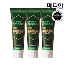 그린프로폴리스 고불소 치약 프레쉬민트 100g*3입*1개