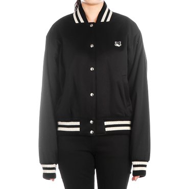 메종키츠네 여성 봄버 자켓 (LW02104WW0093 BLACK)
