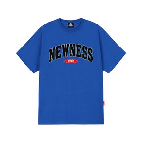 NEWNESS VARSITY LOGO 티셔츠 - 블루