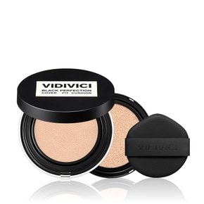 블랙 퍼펙션 커버 핏 쿠션 SPF40 PA++ (본품+리필)