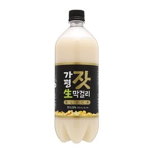  가평잣생막걸리 블랙 6도 970ml