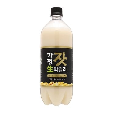  가평잣생막걸리 블랙 6도 970ml