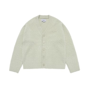 아크메드라비 V NECK BOUCLE CARDIGAN MINT V넥부클 가디건 민트