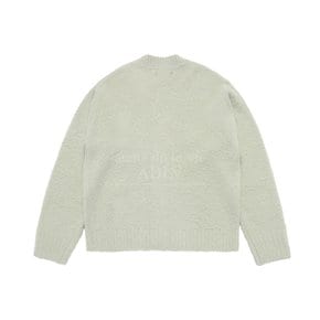 V NECK BOUCLE CARDIGAN MINT V넥부클 가디건 민트