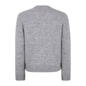 [해외배송] 셀프포트레이트 멜란지 가디건 AW24 064CGR GREY