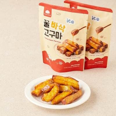 [쓱7클럽] 몽당 꿀바삭고구마 160g (80g x 2팩)