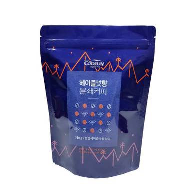 헤이즐넛향 분쇄커피 350g