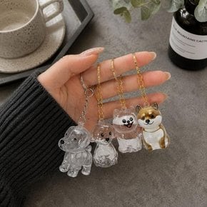 반려견 털 보관 키링 미니 케이스 강아지 기념 보관함 (52810291)