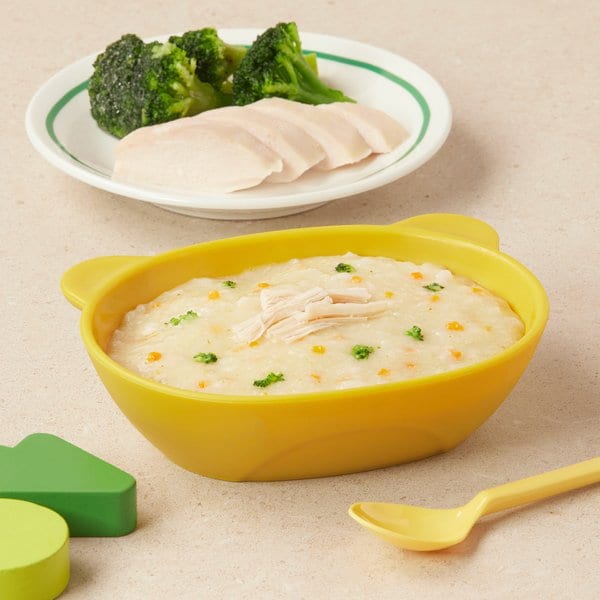 안심이유식 브로콜리와닭가슴100g