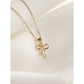 14K 벨로리본 목걸이