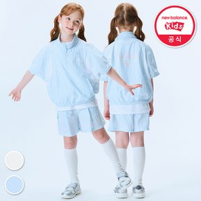 NBGC_여아 아동 우븐 반팔셋업 NK9YF2811G