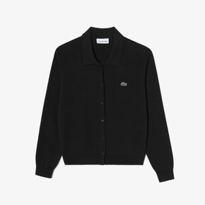 [여성] 26FW 폴로 카라 가디건 AF893E-56N  031 (블랙)