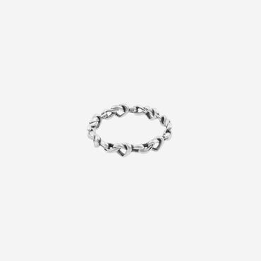  (W) 판도라 노티드 하트 링 스털링 실버 (W) Pandora Knotted Hearts Ring Sterling Silver