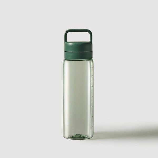 거름망이 있는 손잡이 트라이탄 물병 750ml 그린 J70N904078900