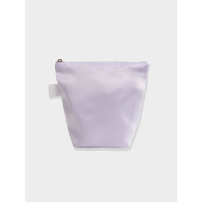 Satin Bow Pouch_violet