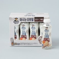 퀘이커 마시는 오트밀 오트&그레인 50g X 12입