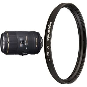 영국 시그마 렌즈 Sigma 105mm F2.8 EX DG OS HSM Macro Lens for Nikon DSLR Camera Amazon Bas