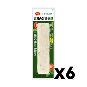 하림 닭가슴살바 허브 즉석조리 80g x 6개